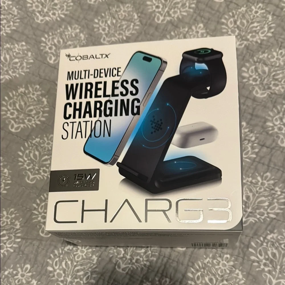 Cobaltx Multi Device Wireless Charging Station